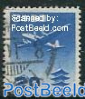 Japan 1952 20Y, Stamp Out Of Set, Unused (hinged), Transport - Aircraft & Aviation - Nuevos