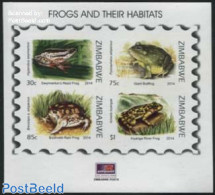 Zimbabwe 2014 Frogs Imperforated S/s, Mint NH, Nature - Frogs & Toads - Reptiles - Zimbabwe (1980-...)