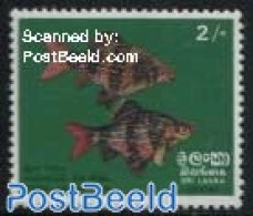 Sri Lanka (Ceylon) 1972 2R, Stamp Out Of Set, Mint NH, Nature - Fish - Fishes