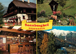 73355223 Zederhaus Urlaub Auf Dem Bauernhof Sonnberghof Landschaftspanorama Alpe - Autres & Non Classés