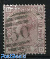 Great Britain 1873 2.5p, Plate 3, Used, Used Stamps - Gebruikt