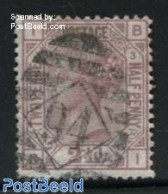 Great Britain 1876 2.5p, WM10, Plate 3, Used, Used Stamps - Gebruikt
