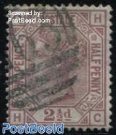 Great Britain 1876 2.5p, Plate 10, Used, Used Stamps - Usati