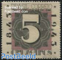 Brazil 1943 5Cr, Stamp Out Of Set, Unused (hinged) - Nuevos