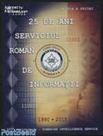 Romania 2015 Romanian Intelligence Service S/s, Mint NH, Science - Computers & IT - Nuevos