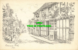 R614783 Normand Street. Rye. Pencil Sketch Reproduction - Mundo