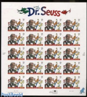 United States Of America 2004 Dr. Seuss M/s, Mint NH, Art - Children's Books Illustrations - Unused Stamps