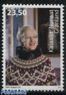 Greenland 2015 Queen Margrethe 75th Birthday 1v, Mint NH, History - Kings & Queens (Royalty) - Neufs