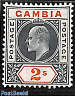 Gambia 1904 2Sh, Stamp Out Of Set, Unused (hinged) - Gambia (...-1964)