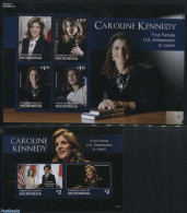 Micronesia 2014 Caroline Kennedy 2 S/s, Mint NH, History - Politicians - Mikronesien