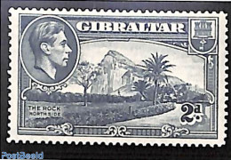Gibraltar 1938 2p, Perf. 14, Stamp Out Of Set, Unused (hinged), Nature - Trees & Forests - Rotary, Lions Club