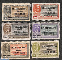 Mexico 1930 Definitives 6v, Unused (hinged) - México