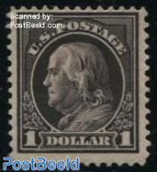 United States Of America 1912 1$, WM1, Perf.12, Stamp Out Of Set, Unused (hinged) - Nuevos