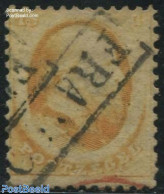 Netherlands 1864 15c, Haarlem Print, Used, Used Stamps - Usados