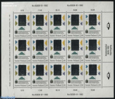 Finland 1992 Technology, Holograms M/s, Mint NH, History - Science - Various - Europa Hang-on Issues - Computers & IT .. - Neufs