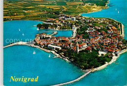 73355154 Novigrad Fliegeraufnahme Novigrad - Croatie