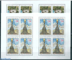 Czech Republic 2002 UNESCO, Cities 2 M/s, Mint NH, History - Altri & Non Classificati