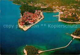 73355153 Rab Croatia Altstadt Hafen Halbinsel Fliegeraufnahme Rab Croatia - Croazia