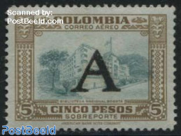 Colombia 1950 5P, Stamp Out Of Set, Mint NH - Kolumbien