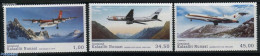 Greenland 2015 Civil Aviation 3v, Mint NH, Sport - Transport - Mountains & Mountain Climbing - Aircraft & Aviation - Ongebruikt