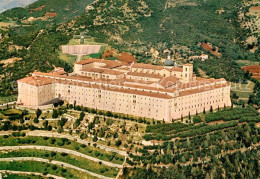 73355125 Montecassino Abbazia Vista Dall Aereo Kloster Fliegeraufnahme Montecass - Autres & Non Classés