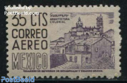 Mexico 1950 35c, Purle Wall, Stamp Out Of Set, Mint NH - Messico