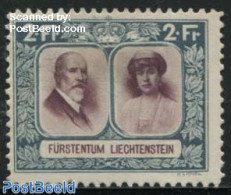 Liechtenstein 1930 2Fr, Perf. 11.5, Stamp Out Of Set, Unused (hinged) - Nuevos