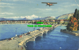 R616025 1725. Geneve. Pont Du Mont Blanc. Saleve Et Mont Blanc. O. Sartori - World