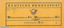 Germany, Federal Republic 1963 Albertus/Luther Booklet, Mint NH - Ongebruikt