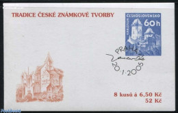 Czech Republic 2005 Stamp Traditions Booklet, Mint NH, Stamp Booklets - Stamps On Stamps - Art - Castles & Fortificati.. - Otros & Sin Clasificación