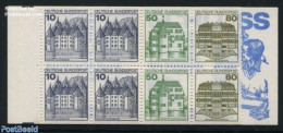 Germany, Federal Republic 1982 Castles Booklet (SAFE: Wir Haben/SAfe:Schluss), Mint NH, Stamp Booklets - Art - Castles.. - Unused Stamps