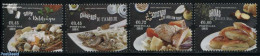 Portugal 2015 Mediterranean Dishes 4v, Mint NH, Health - Unused Stamps