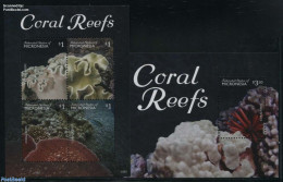 Micronesia 2015 Coral Reefs 2 S/s, Mint NH, Nature - Micronesia