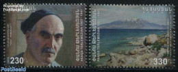 Armenia 2015 Panos Terlemezian 2v, Mint NH, Art - Paintings - Self Portraits - Armenia