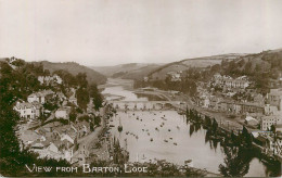 England Looe View From Barton With River And Bridge - Altri & Non Classificati