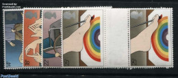 Great Britain 1981 International Year Of Disabled People 4v, Gutterpairs, Mint NH, Health - Nature - Disabled Persons .. - Nuevos