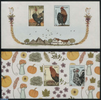 France 2015 Roosters Of France 2 Special S/s, Mint NH, Nature - Birds - Poultry - Nuovi