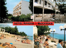 73354975 Makarska Dalmatien Hotel Riviera Strand Promenade Makarska Dalmatien - Kroatien