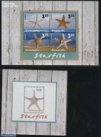 Grenada 2015 Starfish 2 S/s, Mint NH, Nature - Shells & Crustaceans - Vie Marine