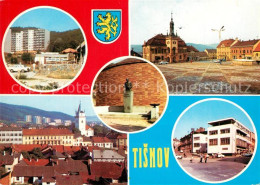 73354971 Tisnov Celkovy Pohled Pomnik Klementa Gottwalda Komanskeho Namesti Tisn - Tchéquie