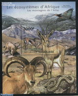 Togo 2011 Ecosystems, Atlas Mountains S/s, Mint NH, Nature - Animals (others & Mixed) - Togo (1960-...)