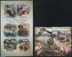 Mozambique 2011 Pangolins & Aardvarks 2 S/s, Mint NH, Nature - Animals (others & Mixed) - Mozambico
