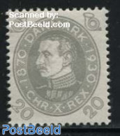 Denmark 1930 20o, Stamp Out Of Set, Mint NH, History - Kings & Queens (Royalty) - Ongebruikt