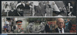 Isle Of Man 2017 Prince Philip 6v [++], Mint NH, History - Nature - Sport - Transport - Kings & Queens (Royalty) - Hor.. - Case Reali