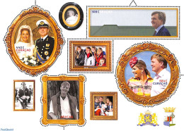Curaçao 2017 King Willem Alexander 50th Anniversary S/s, Mint NH, History - Kings & Queens (Royalty) - Case Reali