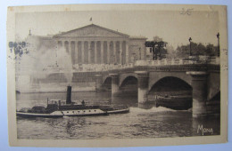 FRANCE - PARIS - La Chambre Des Députés Et Le Pont De La Concorde - 1936 - Autres Monuments, édifices