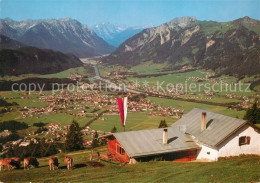 73354881 Reutte Tirol Duerrenberger Alpe Mit Lechtaler Alpen Und Hahnenkamm Reut - Autres & Non Classés