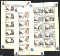 Vatican 1996 Pope John Paul II, 3 M/ss, Mint NH - Unused Stamps