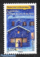 Andorra, French Post 2018 Legend Of La Mare De Dieu De Les Neus 1v, Mint NH, Art - Fairytales - Unused Stamps