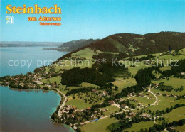 73354872 Steinbach Attersee Fliegeraufnahme Steinbach Attersee - Altri & Non Classificati